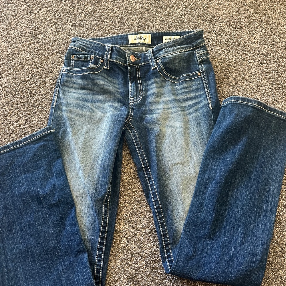 Daytrip Virgo Bootcut Stylish Blue Jeans for Women